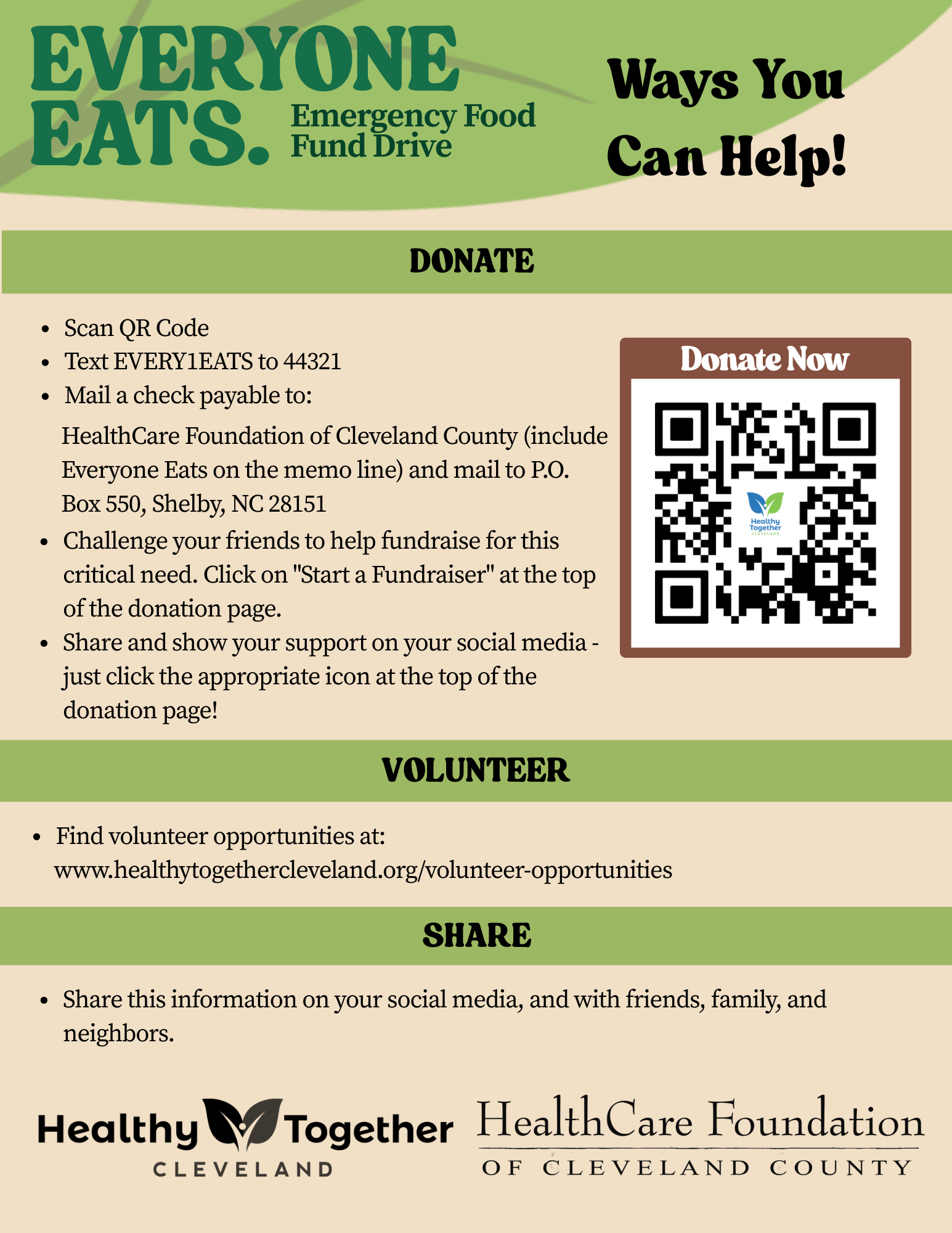 Flyer back